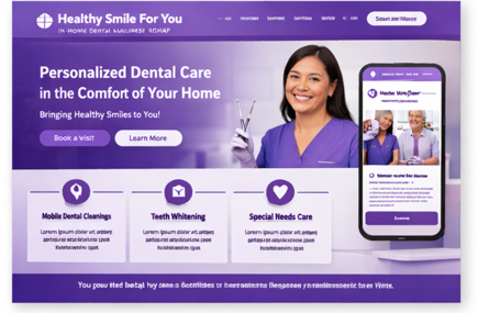 Healthy Smile For You website preview
